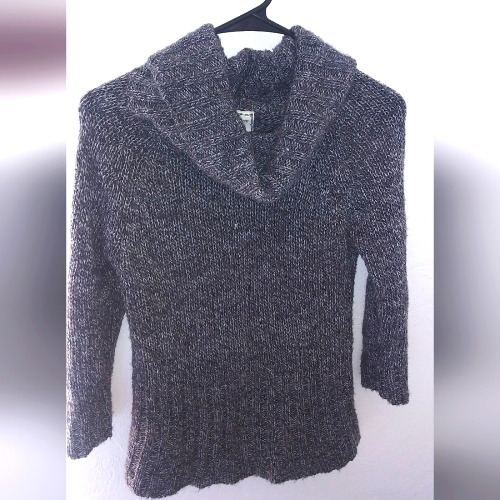 Pink Rose Sweaters for women, gray color size s.